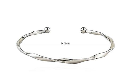 Amore - Meléche - braselets - Stunning Silver Alloy Amore Bracelet | Meléche Meléche