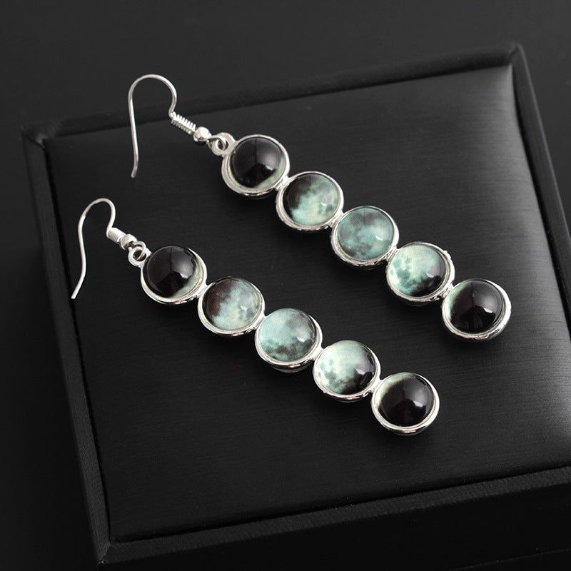 Delaney - Meléche - earring - Delaney drop Earring - Moon Lunar Eclipses Style - 20 G | Meléche USA Meléche