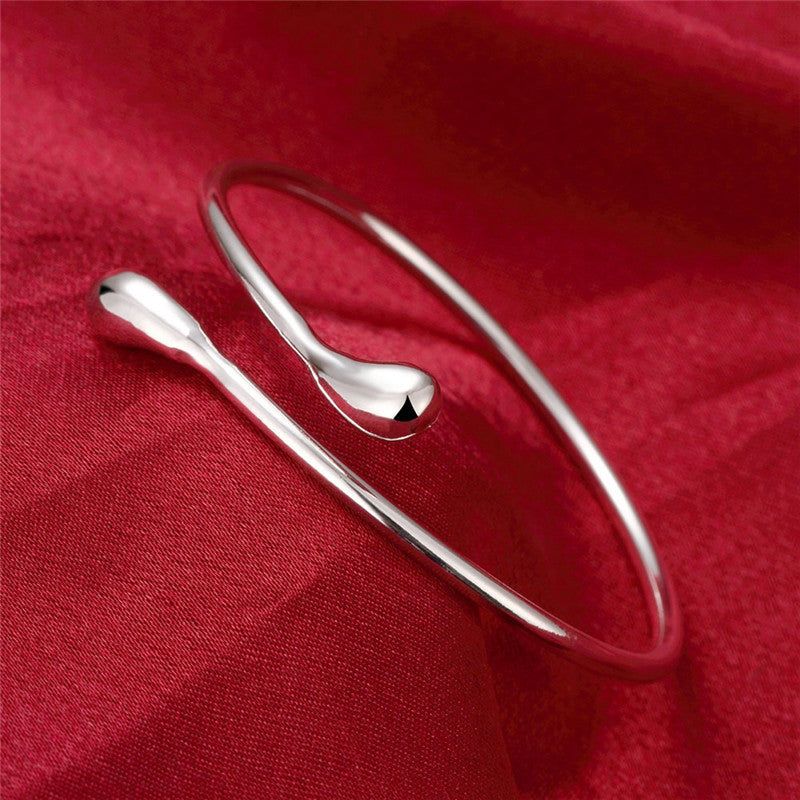 Diya - Meléche - bangles - Elegant Water Drop - Diya Bangle - 6.5cm | Meléche Meléche
