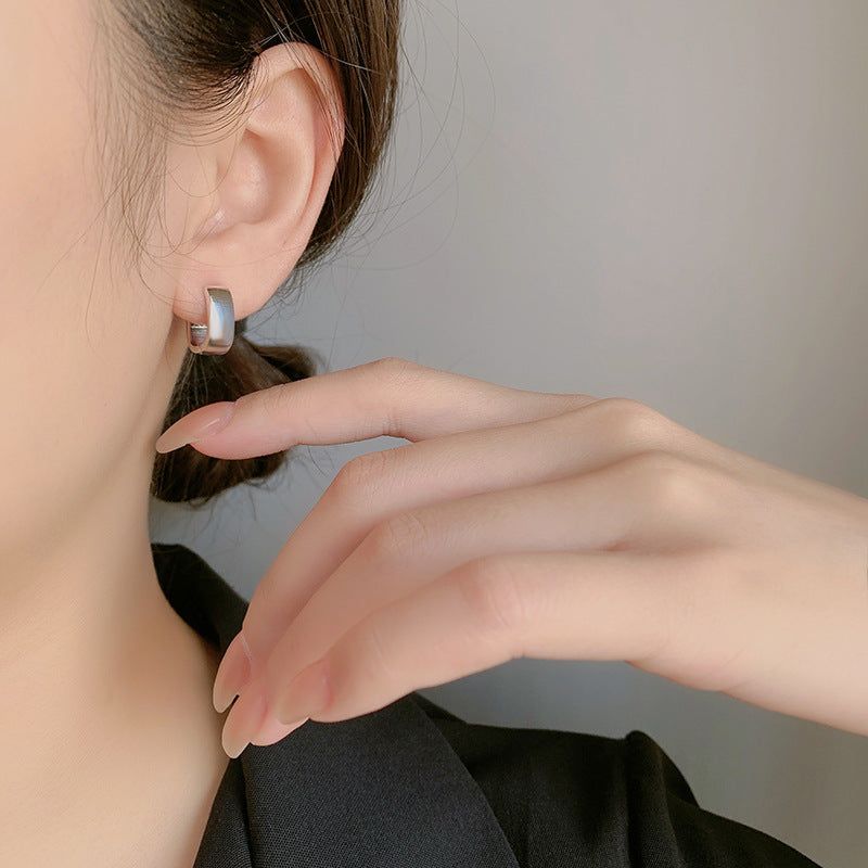 Liana - Meléche - earring - Liana Silver S925 Earring Simple Jewelry | Meléche Meléche