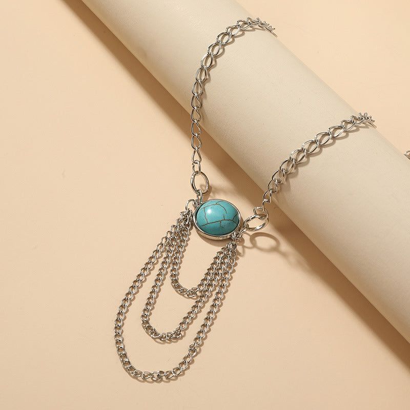 Mascha ruka - Meléche - braselets - Mascha ruka Electroplated Arm Chain Alloy Bracelet - 10.4g Meléche