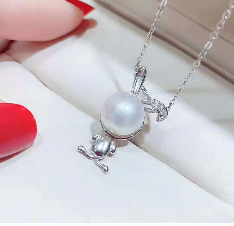 Rabbit Pearl - Meléche - Necklaces - Rabbit Pearl Necklace | Meléche Meléche