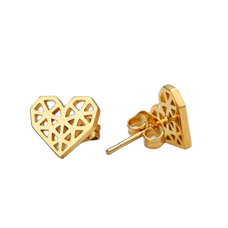 Sherlyn - Meléche - earring - Sherlyn Stud Earring gold plated Jewelry | Meléche Meléche