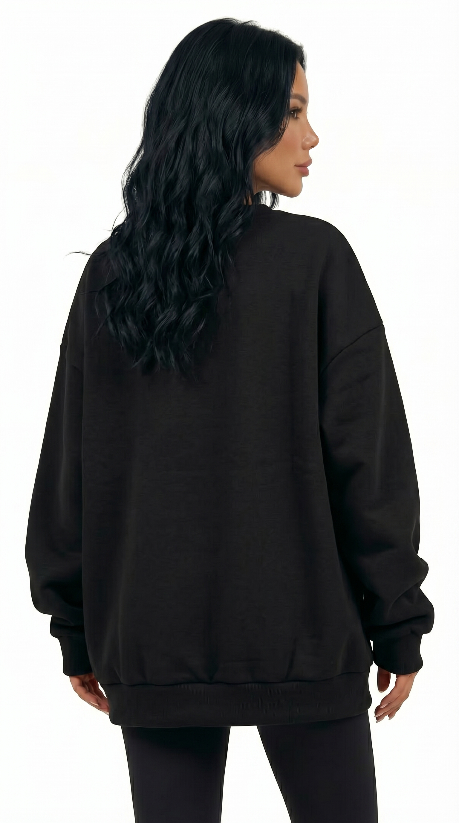 Person wearing a yellow puffer jacket on a white background from Meleche Fashion USA or Meléche (short as (Mé))