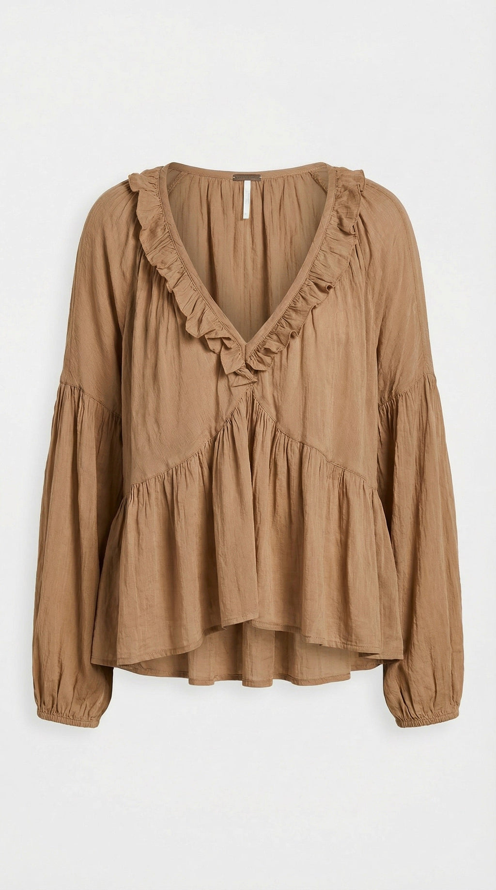 Cassidy blouse fabric detail flat lay