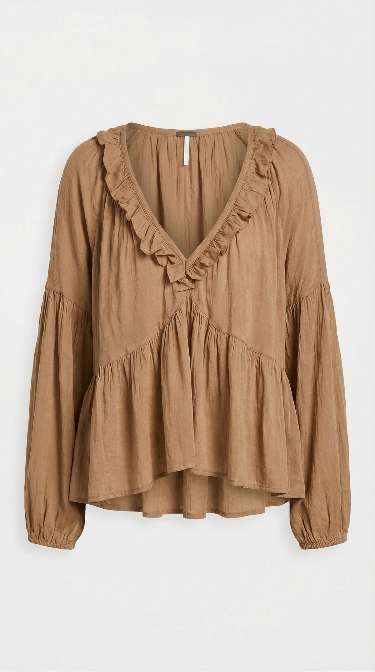 Cassidy blouse fabric detail flat lay