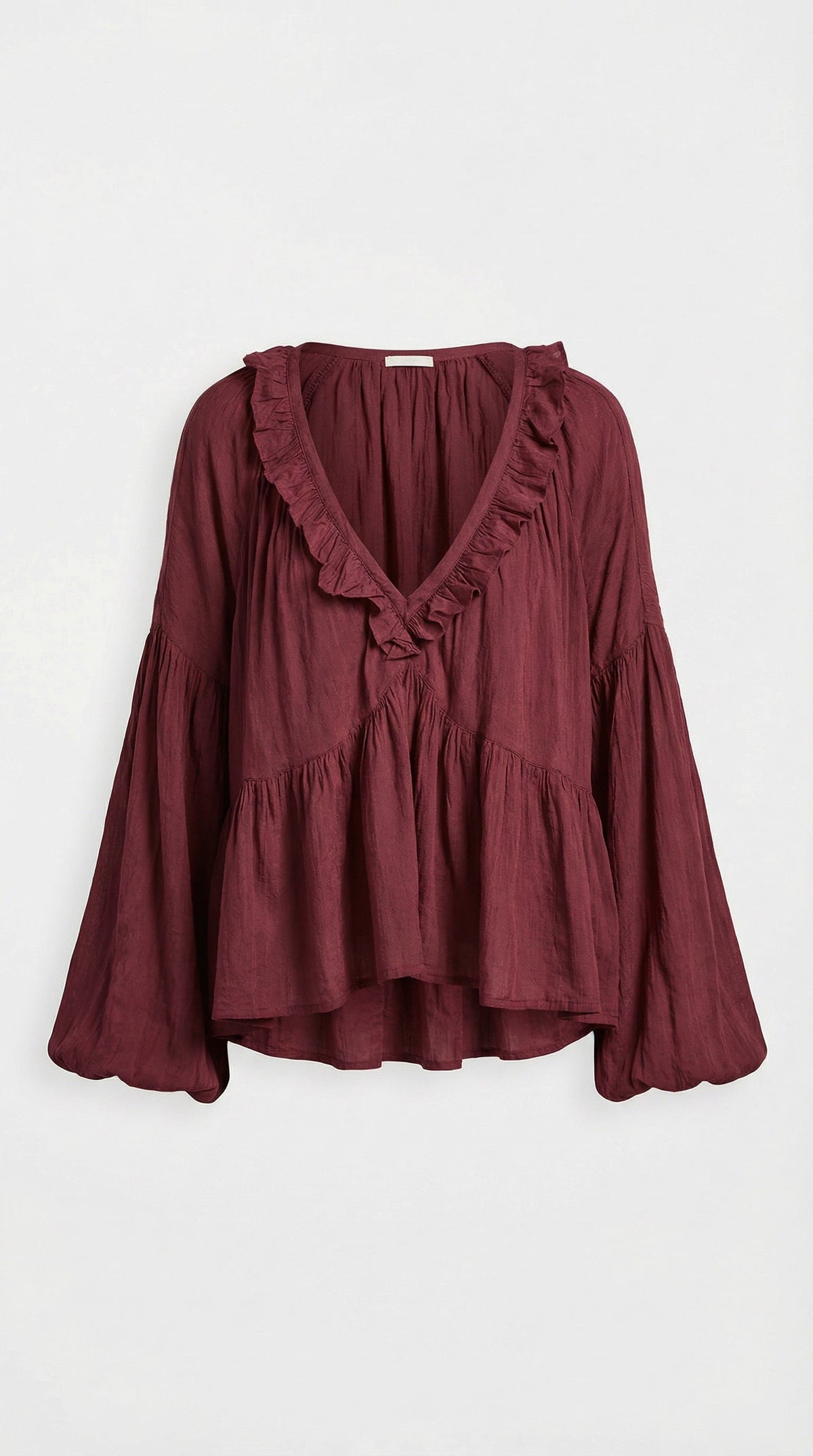 Cassidy blouse fabric detail flat lay