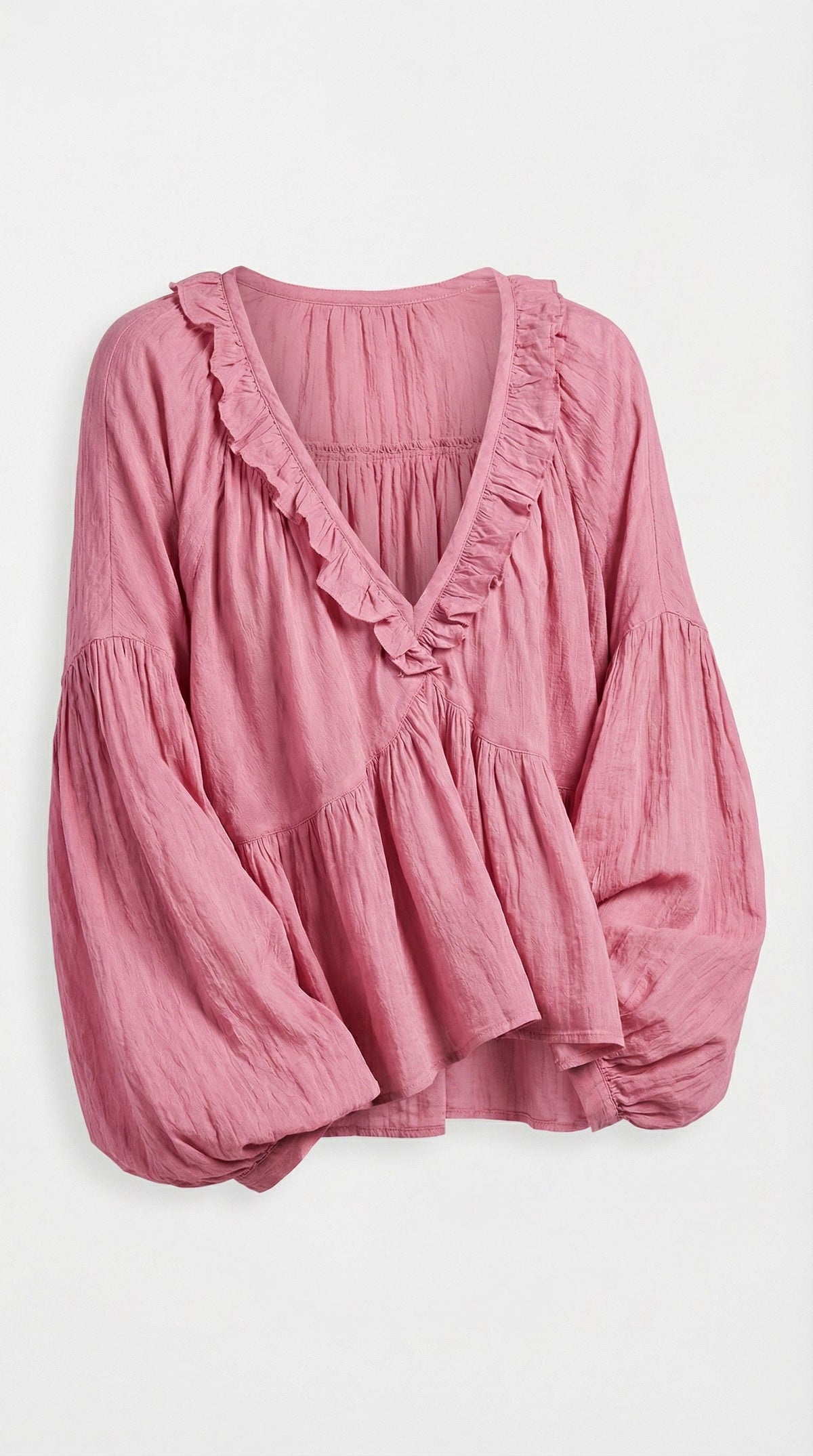 Cassidy blouse fabric detail flat lay