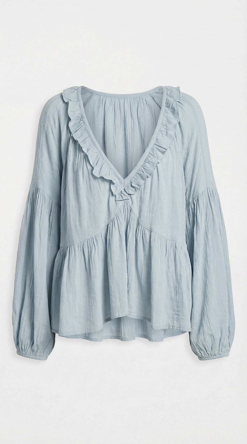 Cassidy blouse fabric detail flat lay