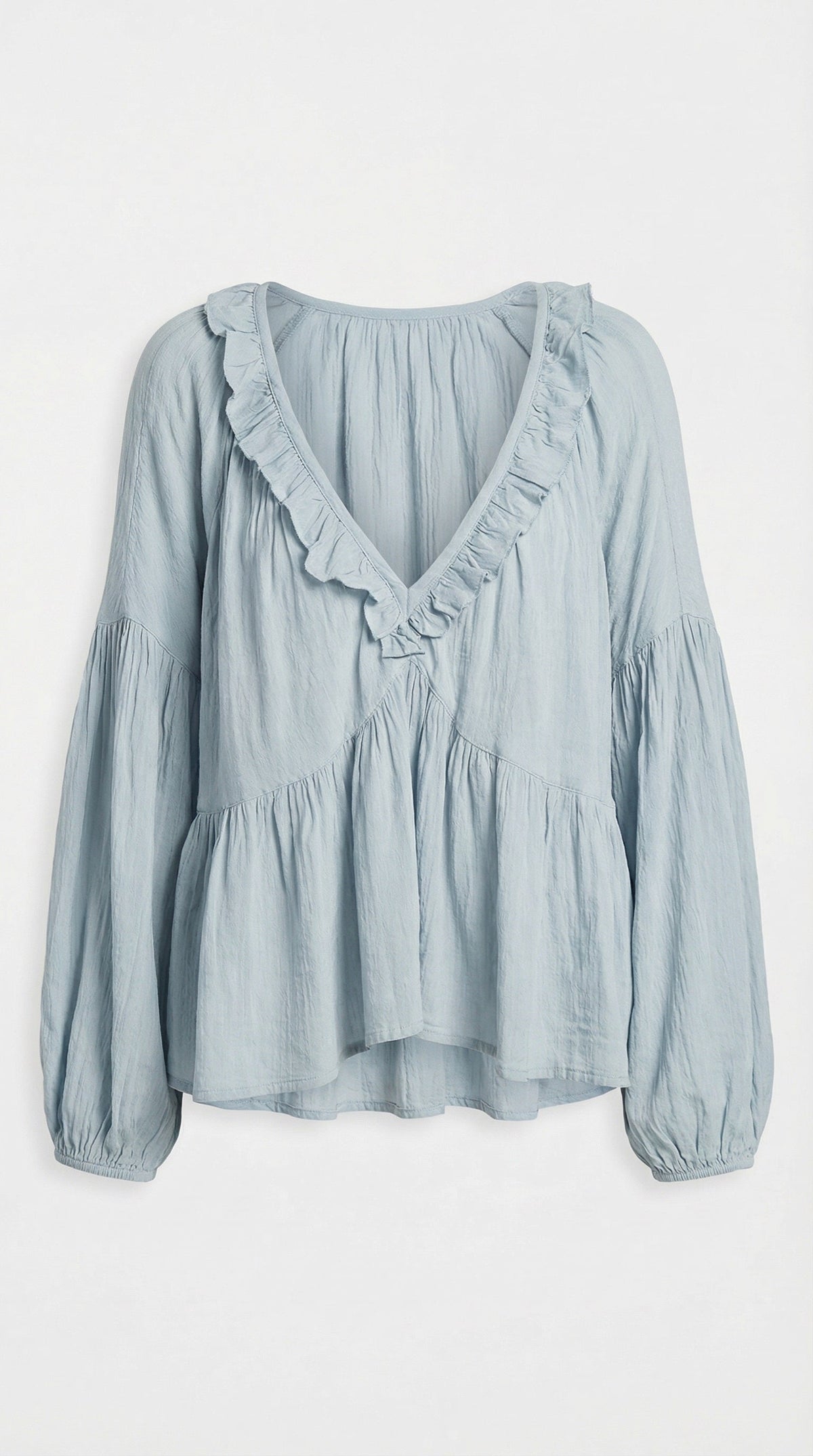 Cassidy blouse fabric detail flat lay