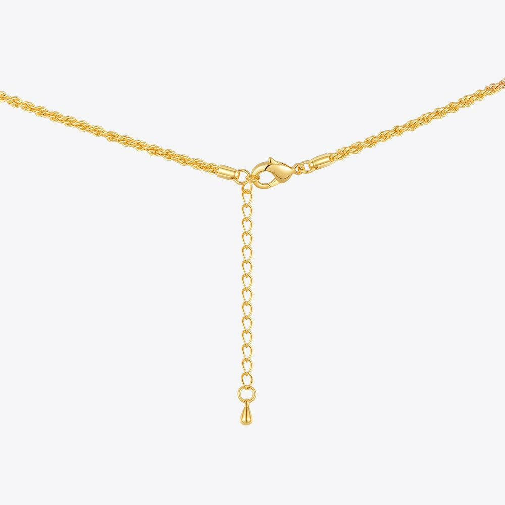 Stylish Alanis Necklace featuring a modern design Meléche Jewelry  USA 3