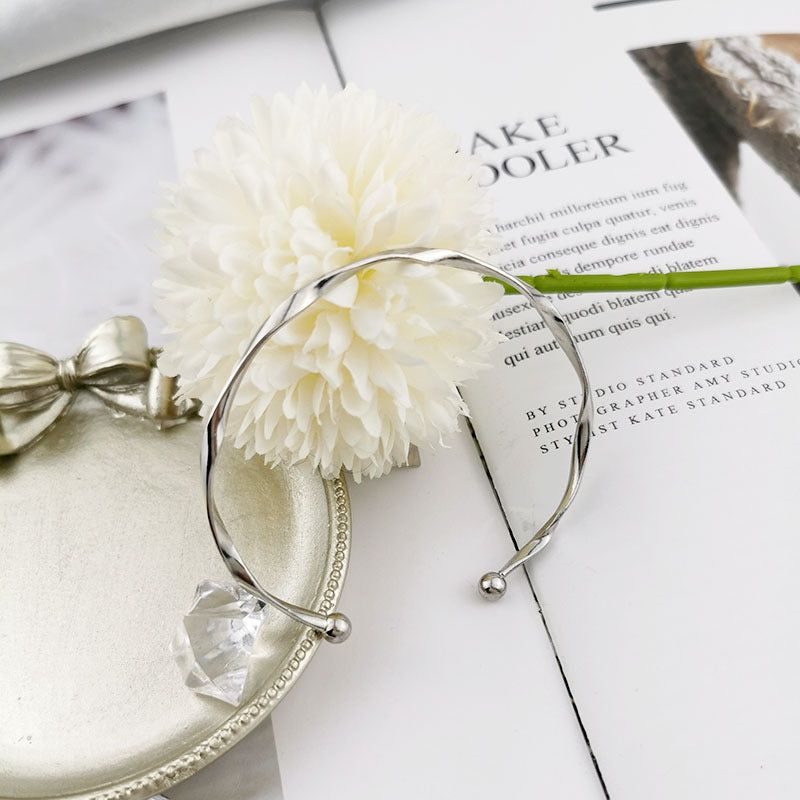 Amore - Meléche - braselets -  Stunning Silver Alloy Amore Bracelet | Meléche