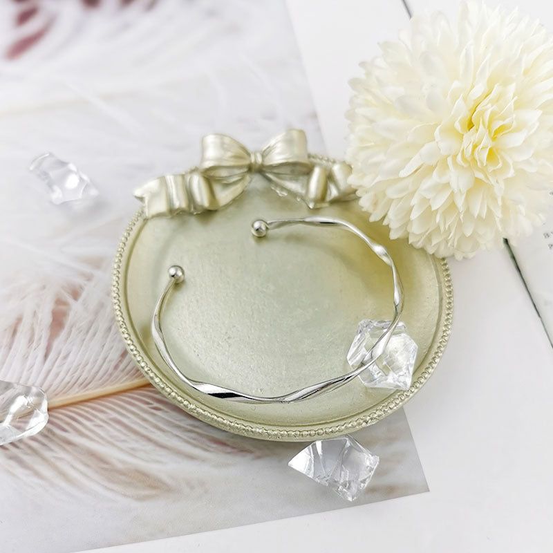 Amore - Meléche - braselets -  Stunning Silver Alloy Amore Bracelet | Meléche