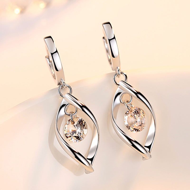 Annalee - Meléche - earring -  Annalee Electroplating Silver Earring Vintage Style - 3 g | Meléche