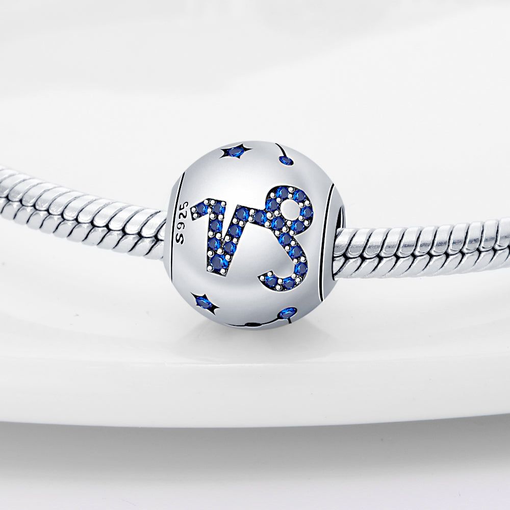 Astrological - Meléche - braselets -  Astrological beads S925 sterling silver bracelet