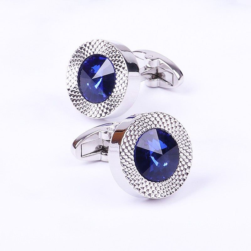 Blue Topaz Cufflinks - Meléche - cufflinks -  Blue Topaz Cufflinks - Rich lifestyles | Meléche Jewelry  Meléche