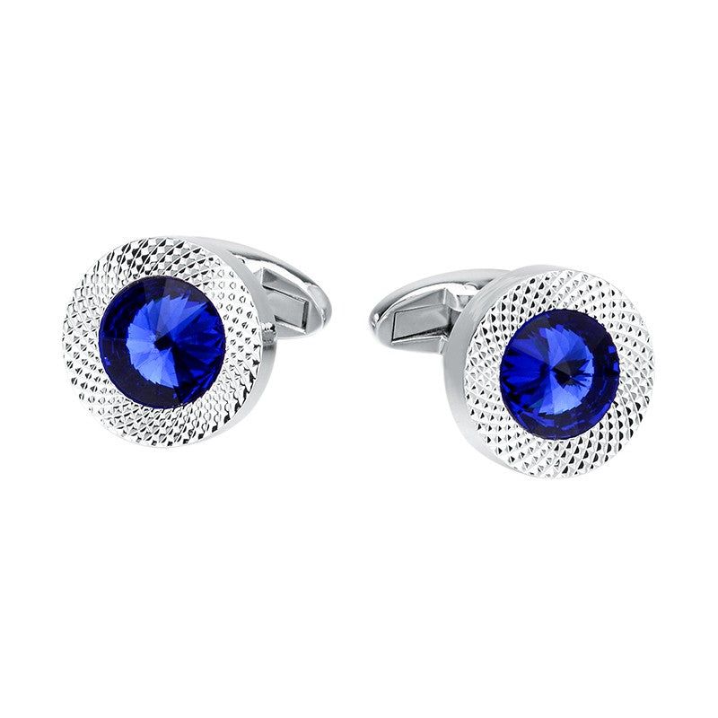 Blue Topaz Cufflinks - Meléche - cufflinks -  Blue Topaz Cufflinks - Rich lifestyles | Meléche Jewelry  Meléche