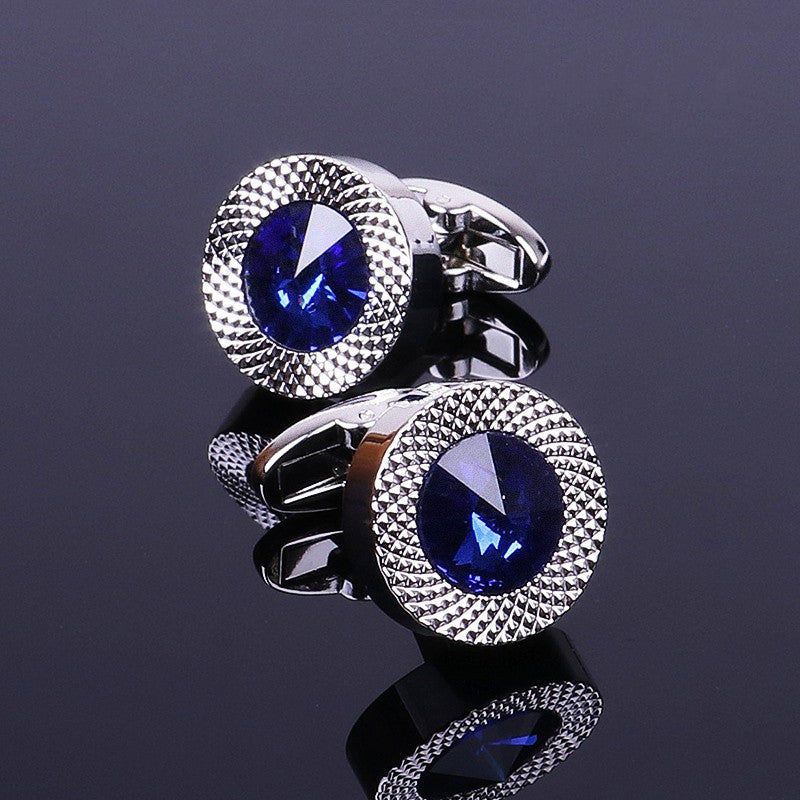 Blue Topaz Cufflinks - Meléche - cufflinks -  Blue Topaz Cufflinks - Rich lifestyles | Meléche Jewelry  Meléche