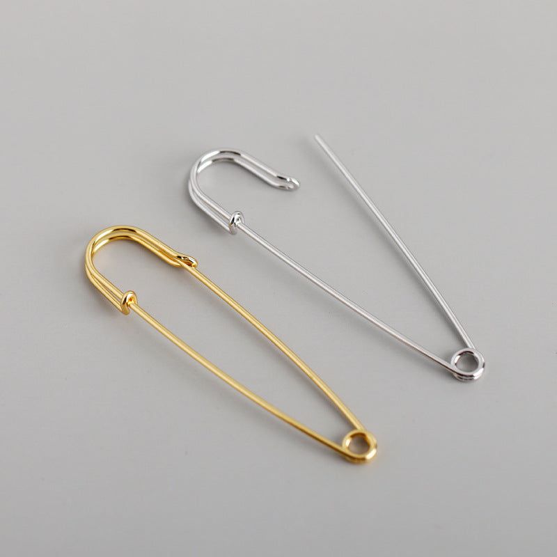 Classic Pin - Meléche - earring -  Classic Pin Earring - 10.4 g - Gold & Silver | Meléche USA