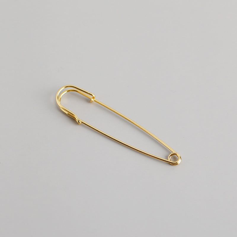 Classic Pin - Meléche - earring -  Classic Pin Earring - 10.4 g - Gold & Silver | Meléche USA