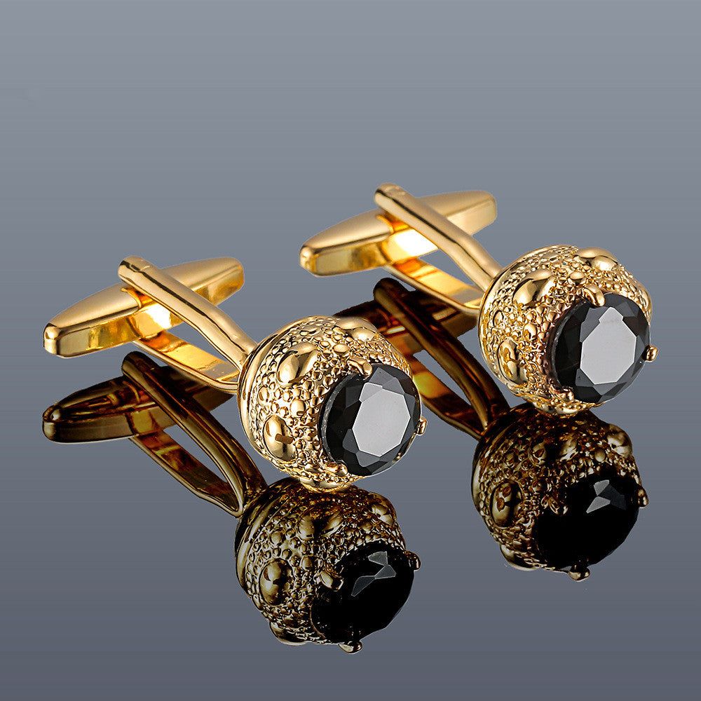 Cufflinks Round Rich Indian - Meléche - Cufflinks -  Cufflinks Round Indian vintage - Rich lifestyles | Meléche Jewelry Meléche