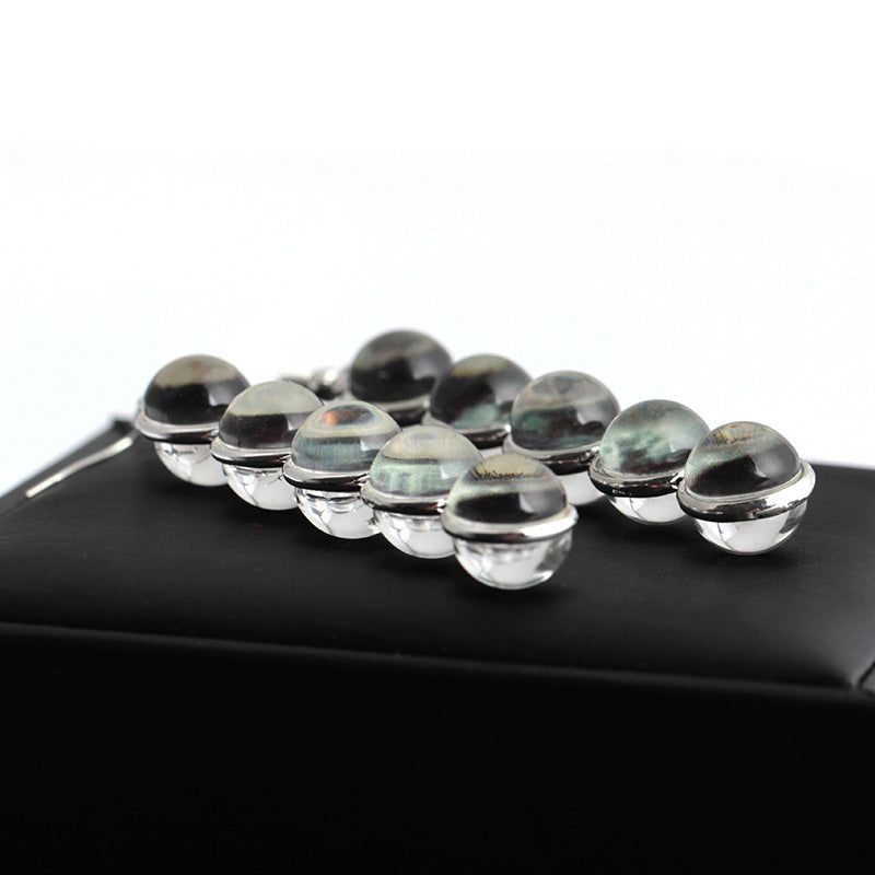 Delaney - Meléche - earring -  Delaney drop Earring - Moon Lunar Eclipses Style - 20 G | Meléche USA