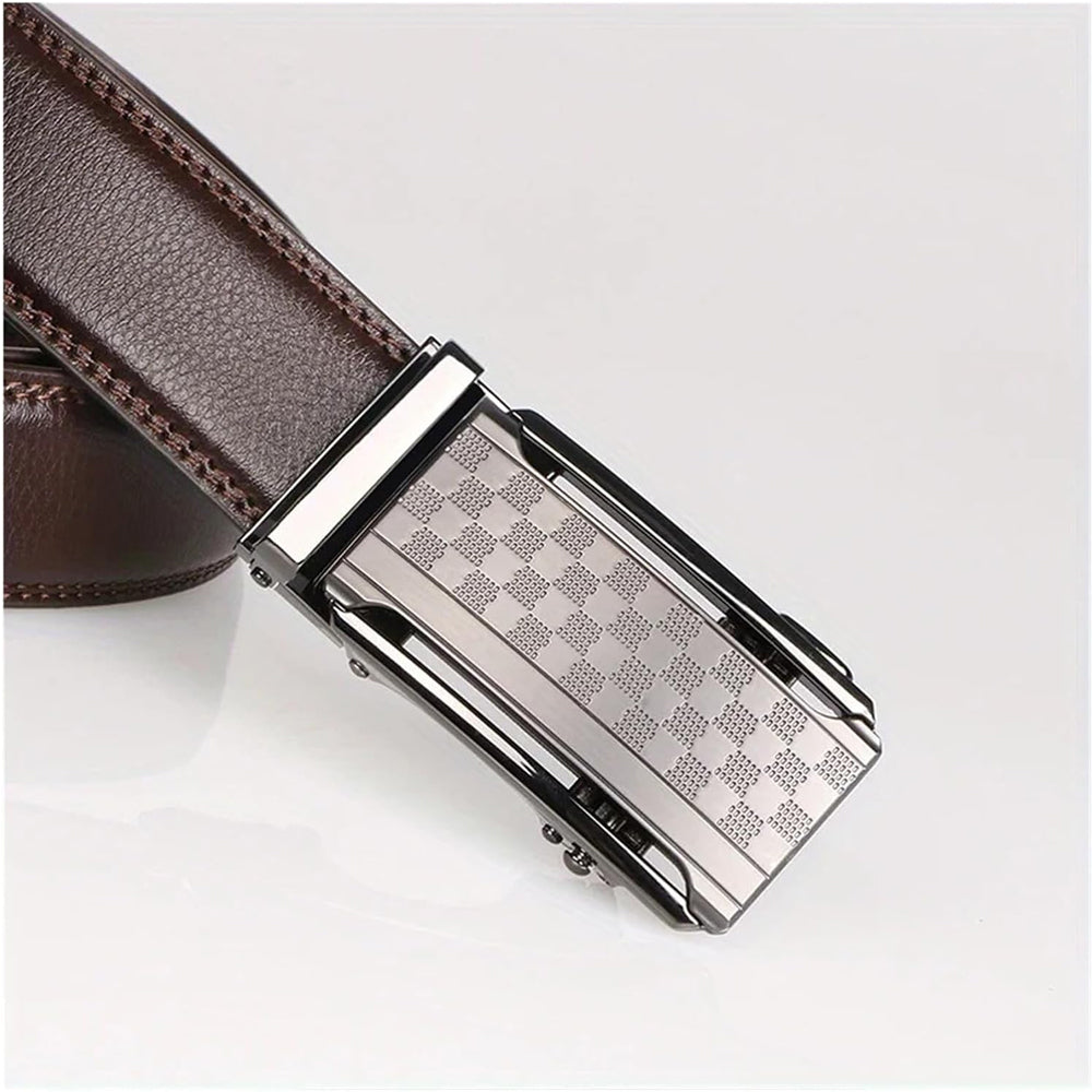  Eli Brown leather belt with a silver buckle from Meleche or Meléche (short as (Mé))
