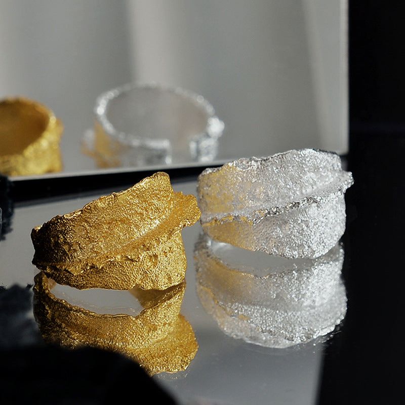 Emilio - Meléche - ring -  Emilio Classic Silver and Gold Adjustable Ring | Meléche USA