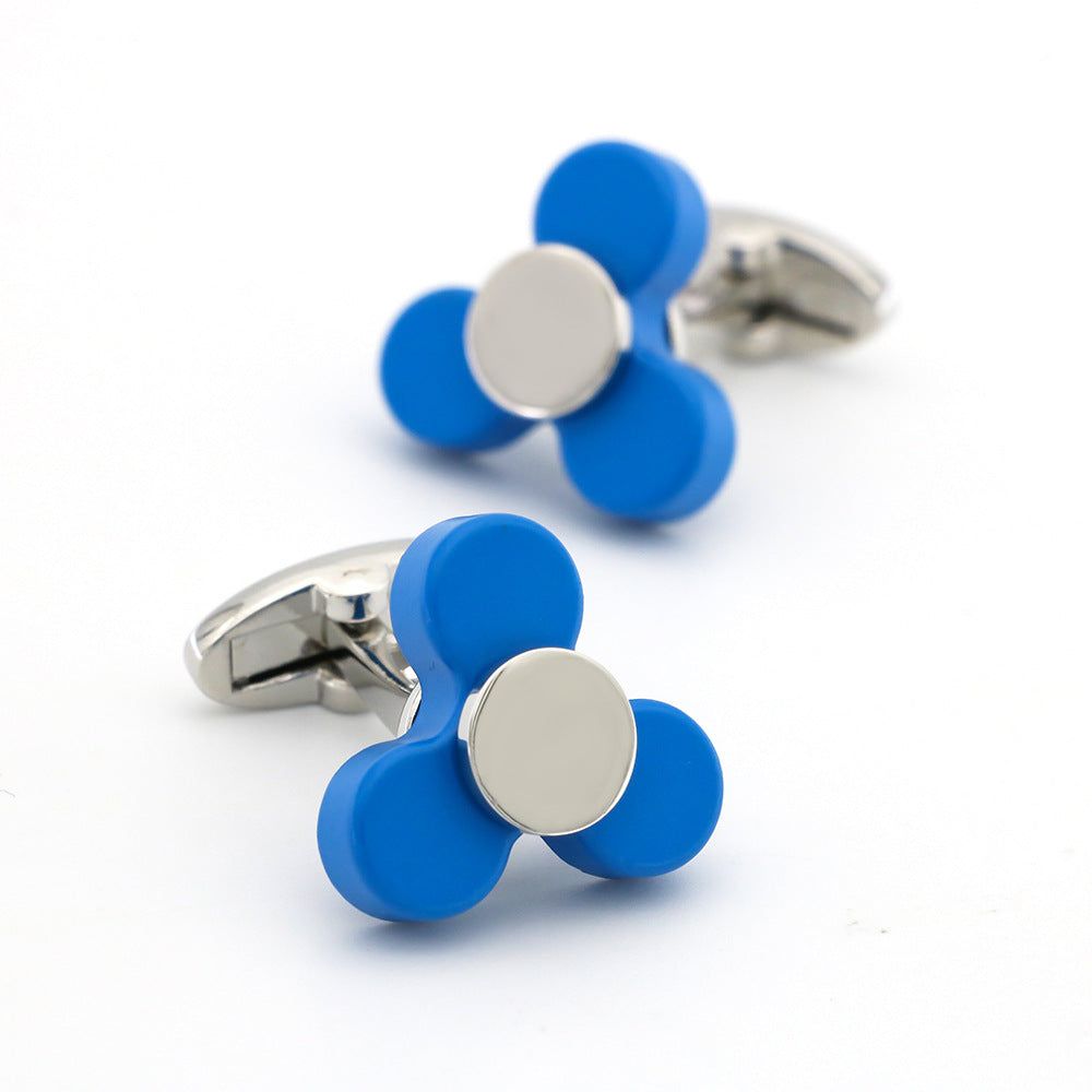 Fingertip Spinning Cufflinks - Meléche - cufflinks -  Fingertip Spinning Cufflinks - - Rich lifestyles | Meléche Jewelry Meléche