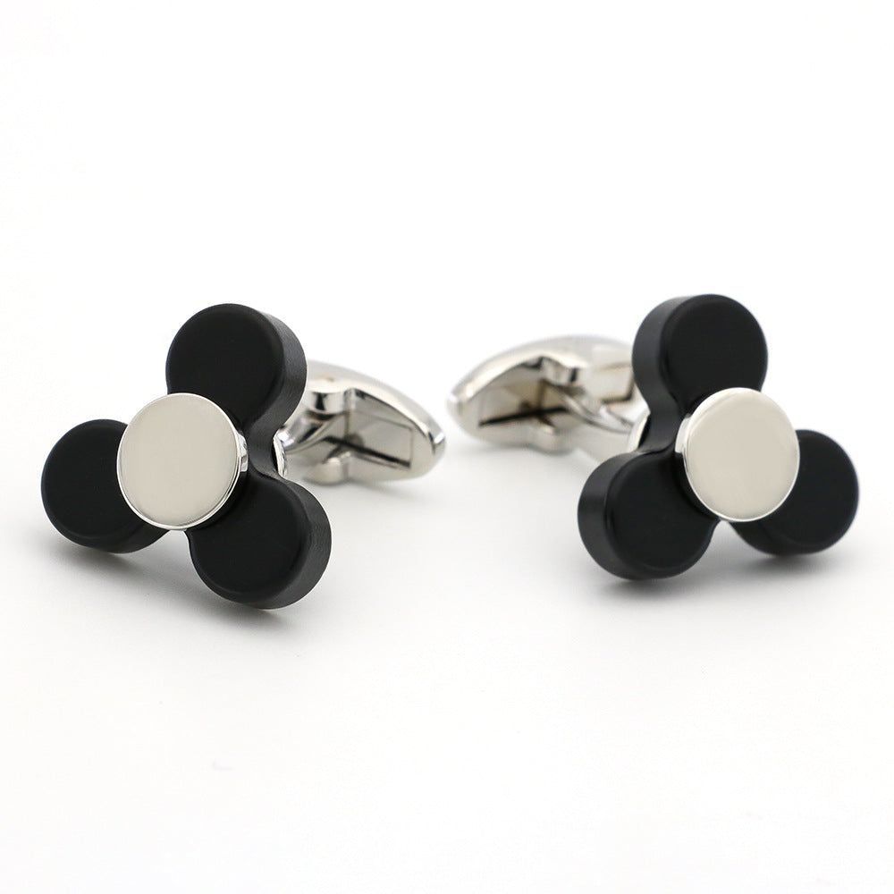 Fingertip Spinning Cufflinks - Meléche - cufflinks -  Fingertip Spinning Cufflinks - - Rich lifestyles | Meléche Jewelry Meléche