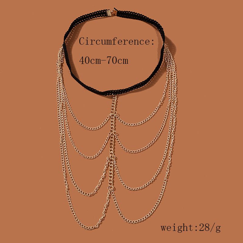 Wrenn Perna - Meléche - Leg Chain -  Multi-layer Leg Chain Wrenn Perna | Meléche  Meléche