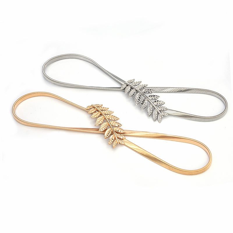 Golden Leaf Waist Chain - Meléche - body -  Golden Leaf Waist Chain