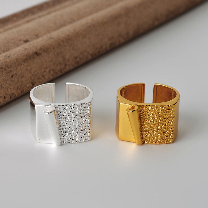 Gwyneth - Meléche -  -  Gwyneth - Adjustable Paper Style Ring | Meléche