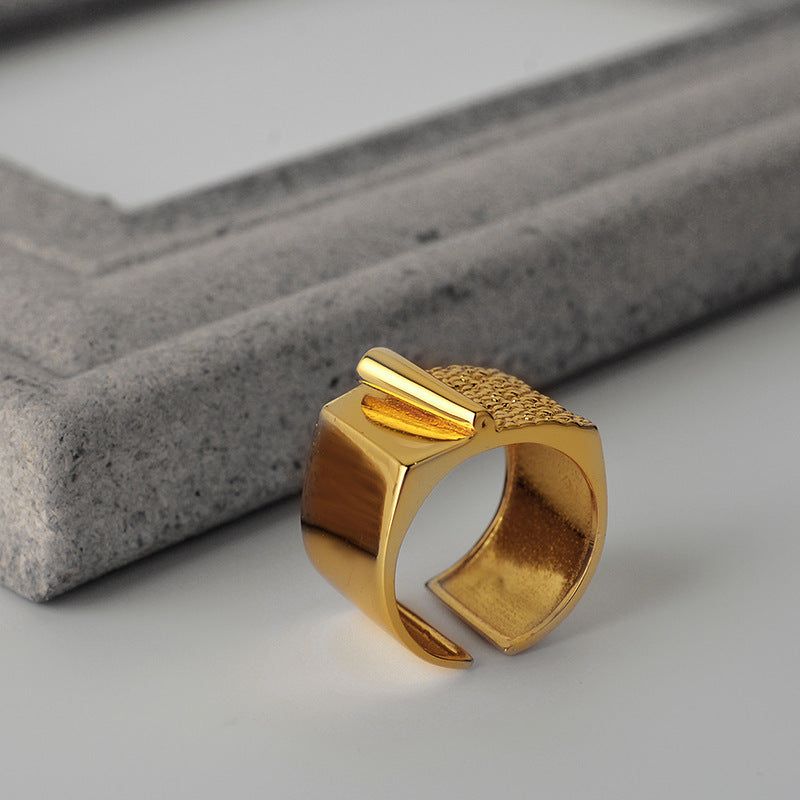 Gwyneth - Meléche -  -  Gwyneth - Adjustable Paper Style Ring | Meléche