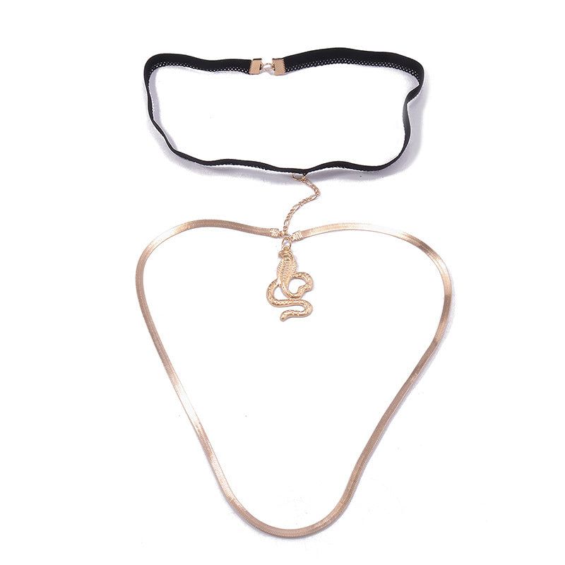 Snake Perna - Meléche - body -  Leg Snake Chain Perna | Meléche  Meléche