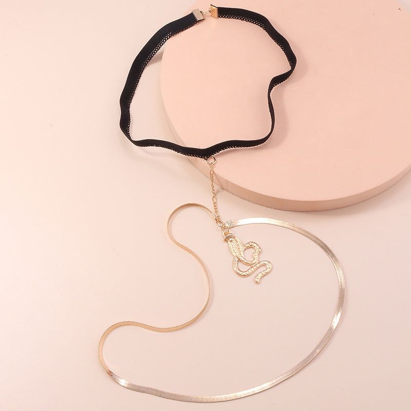 Snake Perna - Meléche - body -  Leg Snake Chain Perna | Meléche  Meléche