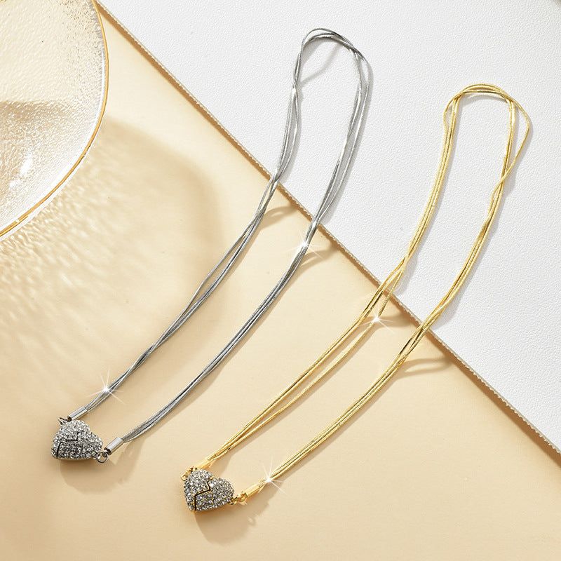 Lennon - Meléche - Necklaces -  Lennon titanium steel necklace snake style | Meléche USA