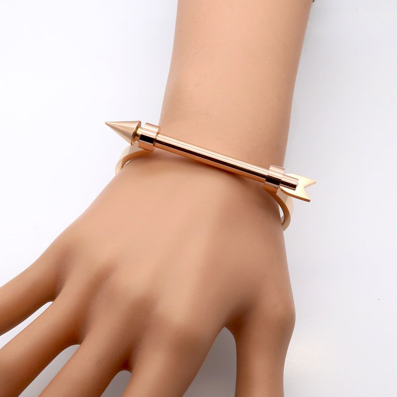 Love Arrow - Meléche - bangles -  Love Arrow Titanium Steel Bracelet Unisex vintage Style | Meléche USA