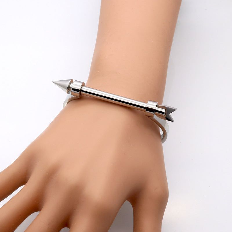Love Arrow - Meléche - bangles -  Love Arrow Titanium Steel Bracelet Unisex vintage Style | Meléche USA