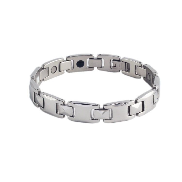 MATEO - Meléche - braselets -  MATEO Titanium Steel + magnetic Bracelet - Unisex Style - 42.0 G