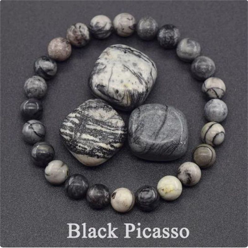 MELÉCHE Birthday stone Natural Stone Bracelet Unisex - Meléche - braselets -  Birthday stone Natural Stone Bracelet (Unisex) Meléche
