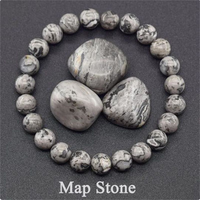 MELÉCHE Birthday stone Natural Stone Bracelet Unisex - Meléche - braselets -  Birthday stone Natural Stone Bracelet (Unisex)