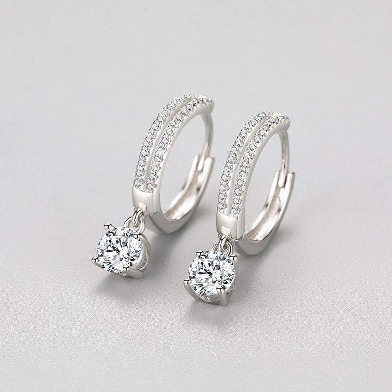 Maeve - Meléche - earring -  Maeve Silver Drop Earring S925 | Meléche