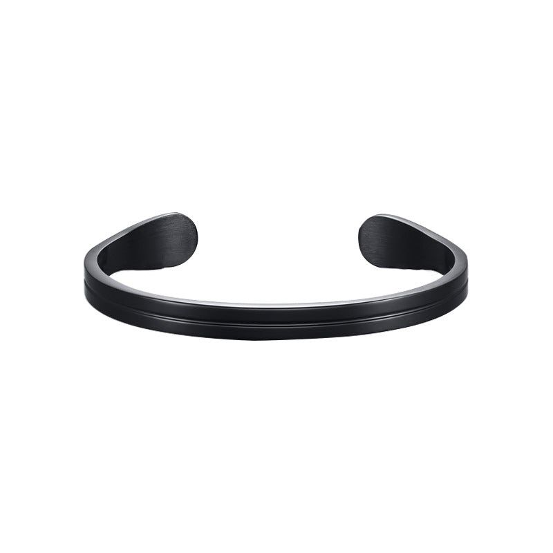 Marlowe - Meléche - bangles -  Marlowe Stainless steel Bracelet 3 tones Color Unisex C Style