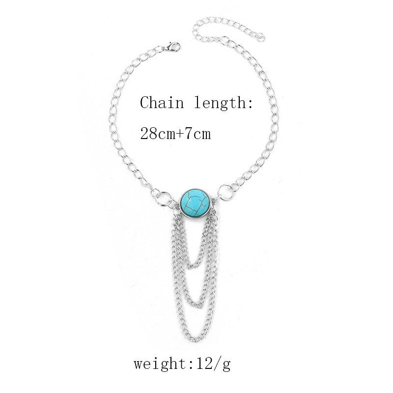 Mascha ruka - Meléche - braselets -  Mascha ruka Electroplated Arm Chain Alloy Bracelet - 10.4g