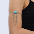 Mascha ruka - Meléche - braselets -  Mascha ruka Electroplated Arm Chain Alloy Bracelet - 10.4g