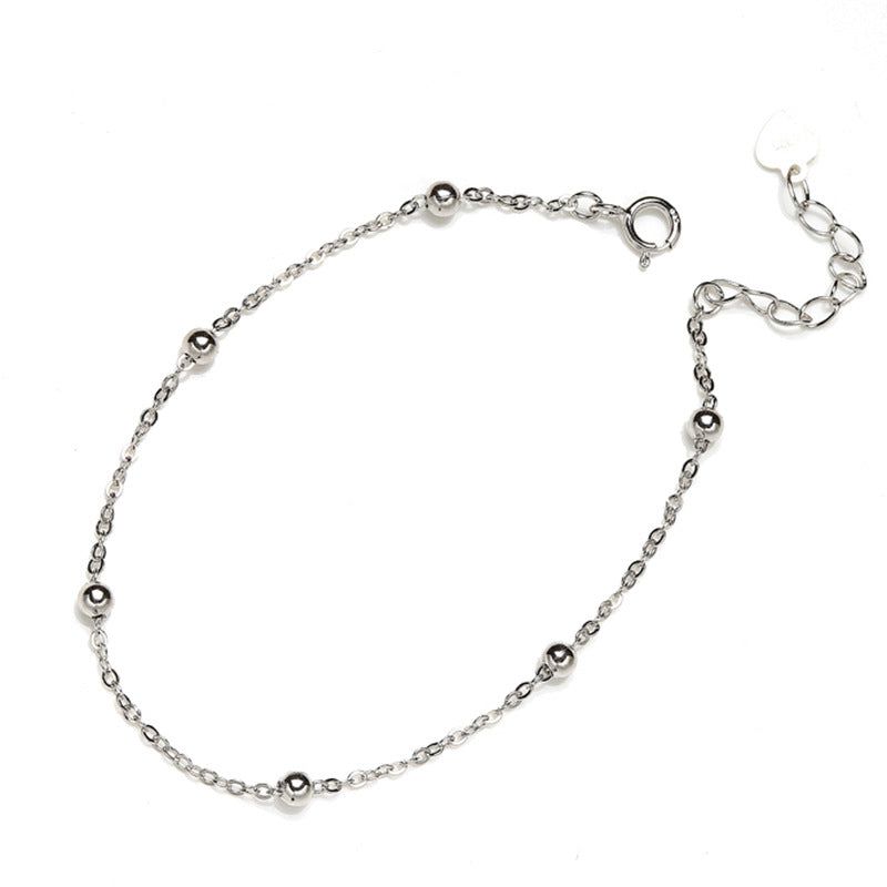 Carson - Meléche - braselets -  Carson Silver Bracelet Jewelry | S925 Round Bead 16-19cm | WB00288736