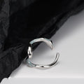 Bonnie - Meléche - ring -  Bonnie Silver Jewelry Ring - Adjustable Snack Style