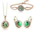 Zia set - Meléche - jewelry sets -  Shop Mother's Day Jewelry: Zia Set - Wedding Style Alloy Diamond