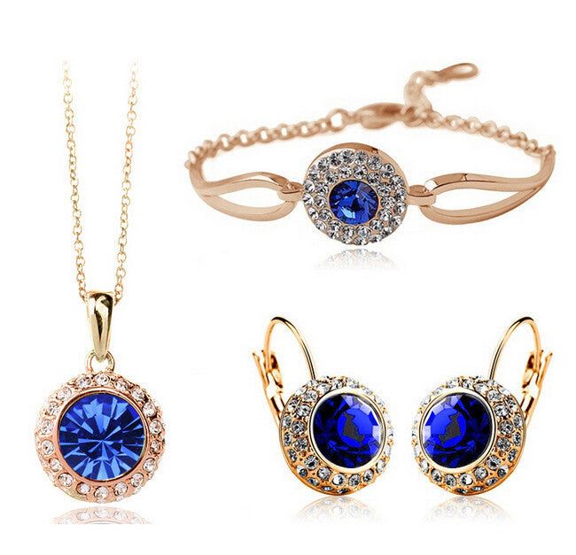Zia set - Meléche - jewelry sets -  Shop Mother's Day Jewelry: Zia Set - Wedding Style Alloy Diamond